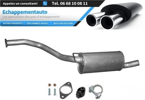 Ford Transit Connect 1.8 TDCi Di 08–10 SWB Silencieux central avec FAP - Photo 1/1