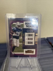JONATHAN TAYLOR 2021 Panini Contenders  Season Ticket Sparkle SSP #43 - Picture 1 of 3