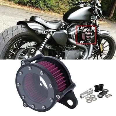 Впускной комплект воздушного фильтра воздухоочистителя для Harley Sportster 2009-2019 XL883N айрон 883 - Изображение 1 из 4