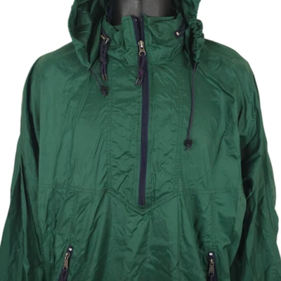 Vintage EMS Anorak Jacket Mens Size Medium Green 80s Pullover Windbreaker - Image 1 of 4