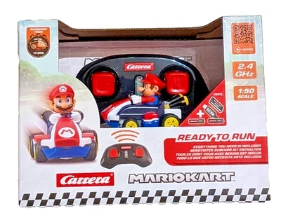 Mario Kart RC 1:50 Ready to Run 2.4GHz – Mario Kart Radiocomando, Carrera - Immagine 1 di 4