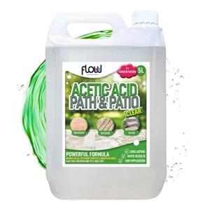 5L Patio Path Cleaner Garden Weed Killer Fencing Driveway Cleaning Outdoor Acid - Picture 1 of 24