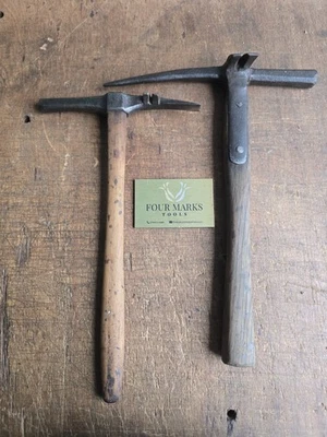 Strapped Slater’s Roofing Pick Side Claw Hammer Vintage Strapped Roofing Tool - Image 1 of 4