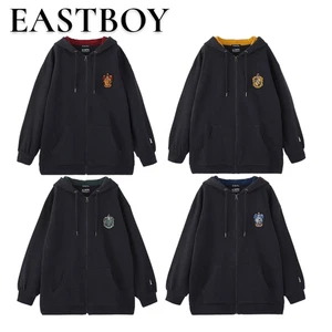 EASTBOY x Harry Potter Zip Hoodie emblem embroidery Select Limited Japan NEW - Picture 1 of 14