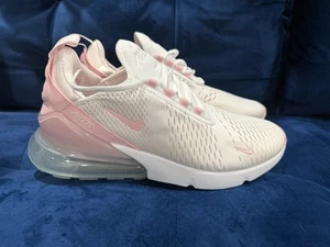 Talla 12 - Nike Air Max 270 Blanco Rosa Suave W - Imagen 1 de 10