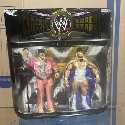 WWE Hulk Hogan Freddie Blassie Jakks Classic Superstars 2 Pack Wrestling Figures - Image 1 of 3