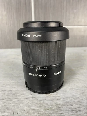 Sony 18-70mm f/3.5-5.6 DT Lens AESPHERICAL LENS Circular Aperture INCLUDE 2 CAPS - Image 1 of 4