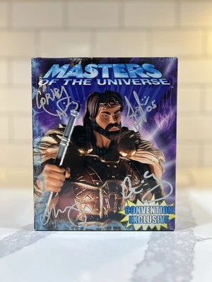 SDCC 2005 NECA 200X MOTU King Randor Mini Statue Signed Four Horsemen HE Man - Image 1 of 4