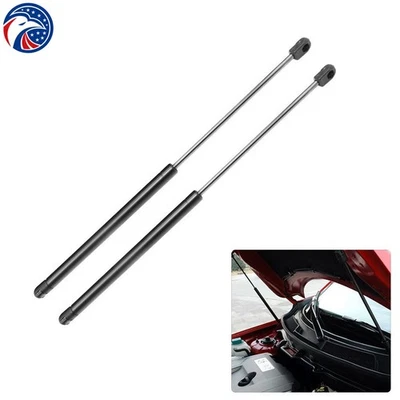 Front Hood Lift Supports Gas Spring Struts Shock For Volvo XC90 Black 03-14 2PCS Foto 1 de 4