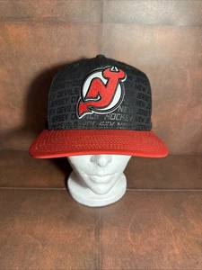 New Jersey Devils Fanatics Snapback Mütze Kappe Polyester Herren Damen NHL Hockey schwarz - Bild 1 von 11