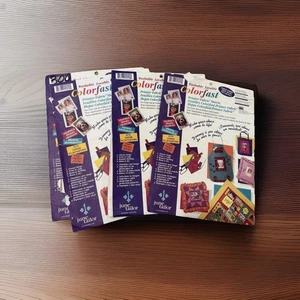 Hojas de tela para impresora June Tailor Colorfast 4 paquetes 3 hojas por paquete 12 en total - Imagen 1 de 3