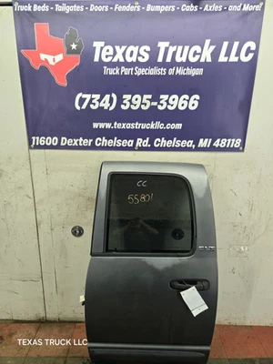 Dodge Ram 2003-2008 tercera generación LH conductor puerta trasera cabina y media 1500 2500 3500 4500 550 Foto 1 de 4