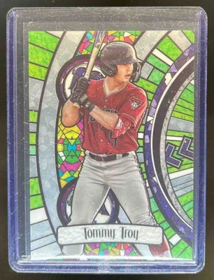 2023 Bowman Draft Tommy Troy Glass #BGA-13 Diamondbacks - Image 1 of 2