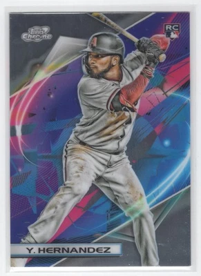 #57 2022 Topps Chrome Cosmic ^ Yonny Hernandez Diamondbacks - Image 1 of 2