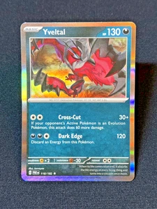 Yveltal 118/182 Holo - SV04: Paradox Rift Pokémon TCG - NM - Picture 1 of 2