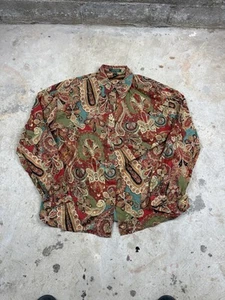 Lauren Raulph Lauren Green Label Herren Floral Aop Hemd Gr. Xl Kragenhemd - Bild 1 von 6