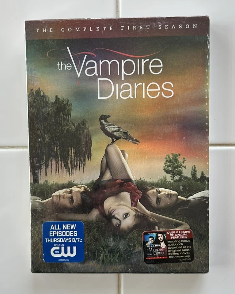 The Vampire Diaries: The Complete First Season (DVD, 2009) -NEW Factory Sealed!  - Image 1 of 4