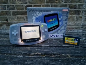 Gameboy Advance Modded Backlit Screen with Sonic 3 Advance Manual & Box - Bild 1 von 10