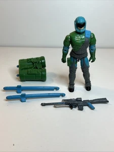 1992 Hasbro GI Joe Flak-Viper 100% KOMPLETT Cobra Actionfigur Custom bemalt - Bild 1 von 11