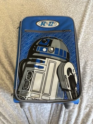American Tourister STAR WARS R2-D2 LUGGAGE Rolling Suitcase Kids GUC 18x12x8 - Image 1 of 4