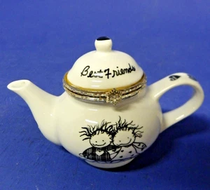 Marci Best Friends Teapot Trinket Box Children of the Inner Light New Open Box - Picture 1 of 10