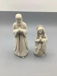 Lenox China Jewels Holy Family Nativity Figurines Mary & Joseph Christmas NOS - Picture 1 of 6