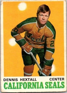 1970-71 O-Pee-Chee #186 Dennis Hextall ref.595 - Imagen 1 de 3