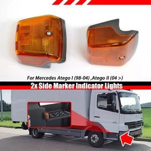 Paar für Mercedes Atego I II 1998+ Seitenmarkierungssignal Blinker Repeater - Bild 1 von 6