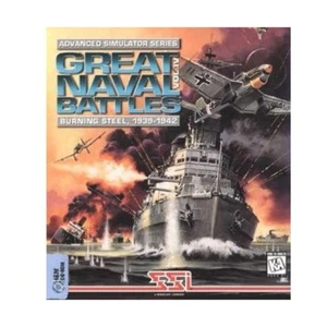 SSI Computer Warga  Great Naval Battles Vol. IV - Burning Steel, 1939- Fair/EX - Picture 1 of 1