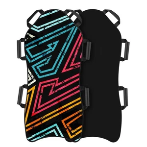 Manijas de trineo de nieve plegables de 45" x 20" con dirección para 2 jóvenes o 1 adulto T... - Imagen 1 de 6