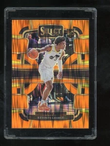 2023-24 Select Prizms Orange Flash #75 Keyonte George RC - Picture 1 of 2