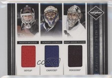 2011 Limited Trios Materials /99 Martin Brodeur Roberto Luongo Marc-Andre Fleury