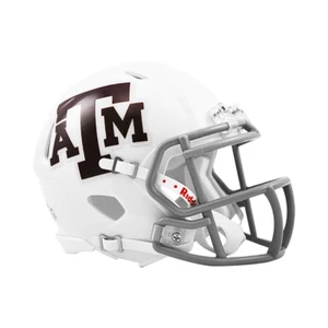 Texas A&M Aggies Speed Riddell Mini Football Helmet - Picture 1 of 1
