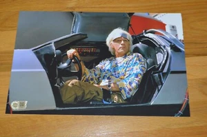 Foto autografiada de Christopher Lloyd 11x17 "Regreso al futuro" con holograma SWAU - Imagen 1 de 5