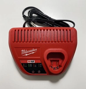 MILWAUKEE 48-59-2401 M12 12V Lithium Ion Battery Charger 12 Volt - FREE SHIPPING - Picture 1 of 5