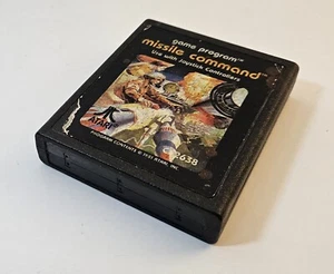 Missile Command for Atari 2600 Vintage 1981 Game Cartridge CX-2638 - Picture 1 of 3