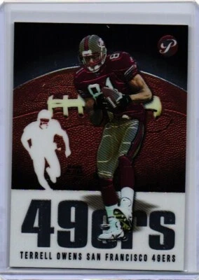 2003 Topps Pristine Terrell Owens  #23 - Image 1 of 4