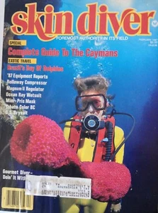 Skin Diver Magazine Guide To The Caymans February 1987 090717nonrh - Imagen 1 de 1