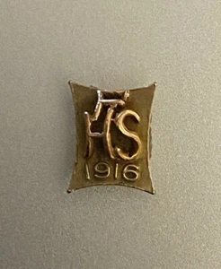Vintage 10k Gelbgold PHS 1916 Pin - Bild 1 von 4