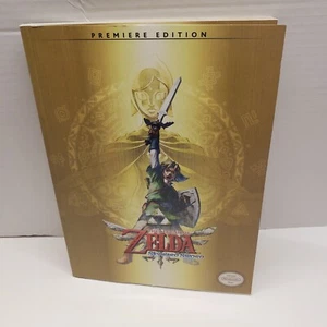 THE LEGEND OF ZELDA SKYWARD SWORD PREMIERE EDITION STRATEGY PRIMA GUIDE W POSTER - Picture 1 of 8
