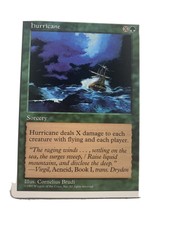 Hurricane - Classic 6th Edition- MTG - Rare - Near Mint - Never Played