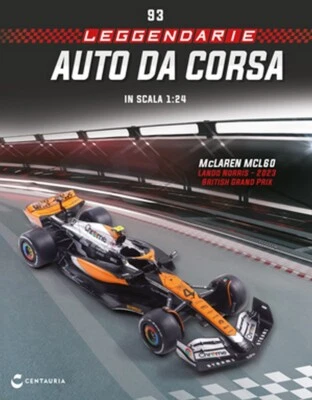 NEW IXO 1:24 F1 McLAREN MCL60 - Lando Norris 2023 - British GP  +Magazine - Immagine 1 di 4