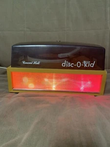 Vintage Concert Hall Disc-O-Kid Two Speed Phonograph Record Player Model 220 - Picture 1 of 21