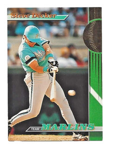 Steve Decker C 15 1993 Topps Stadium Club Gold Florida Marlins Sleeved EUC