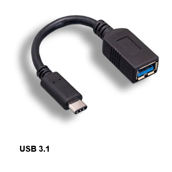 Kentek USB 3.1 C Male to A Female Adapter 5G 3A Connect Sync Charge Data PC - Image 1 of 1