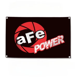 afe POWER Garage Wall Car motorcycle Racing Show Auto repair shop Banner Flag - Imagen 1 de 13