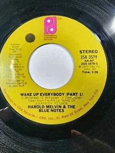 HAROLD MELVIN "WAKE UP EVERYBODY"PT !& 2 45RPM 7"VG+ F47 - Bild 1 von 2