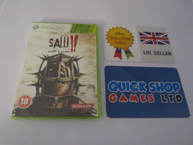 SAW Jogos Mortais - Xbox 360 - USADO - Konami - Brinquedos e Games FL Shop