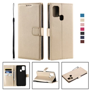 Case For Samsung A21s A51 A71 A31 A70 A50 A8 A9 Cover Leather Stand Wallet Flip - Picture 1 of 19