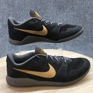 Nike Shoes Mens 12 Lunar Ultimate Tr Training Sneakers Black Logo 749162 007 - Picture 1 of 16